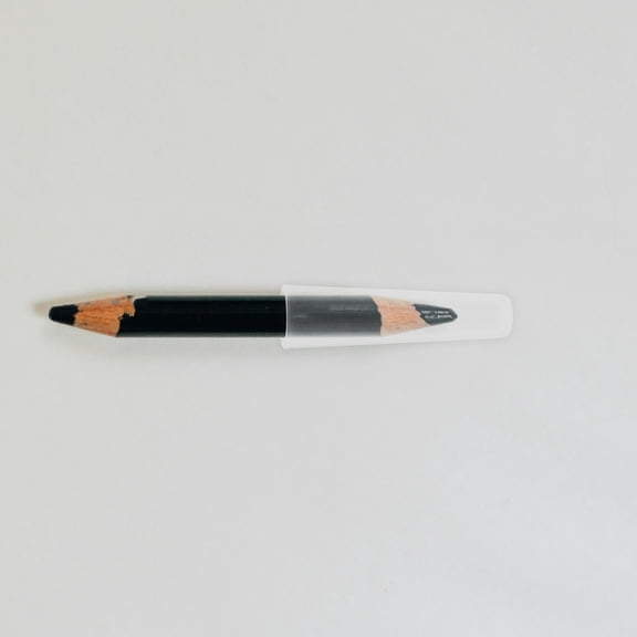 OULII 50Pcs Clear Pencil Caps Plastic Pencil Tip Protectors for Office and Art Supplies