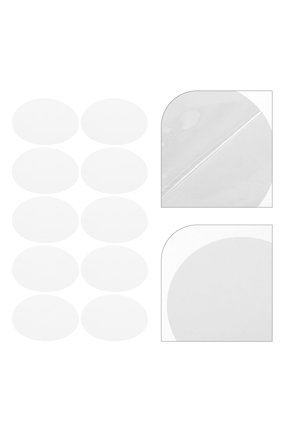 50Pcs Watch Case Back Cushion White Protective Film for Professional Servicing