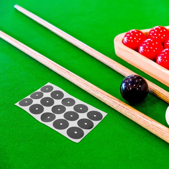 OULII 5Pcs Black Pool Table Marker Spots for Accurate Billiards Ball Positioning