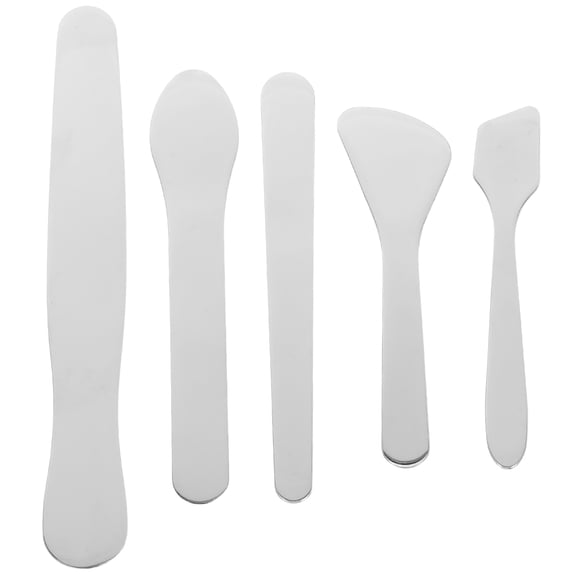 OULII 5Pcs Metal Cosmetic for Skincare Creams Masks Eye Products Home Use