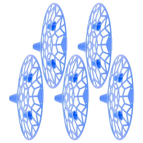 OULII 5Pcs Blue Plastic Melon Holder Tray for Garden Fruit Support and Ventilation