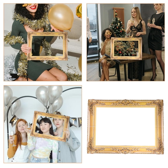 OULII 5-Pack Photography Prop Paper Frames for Event Organizers, Party Photo Booth Accessories