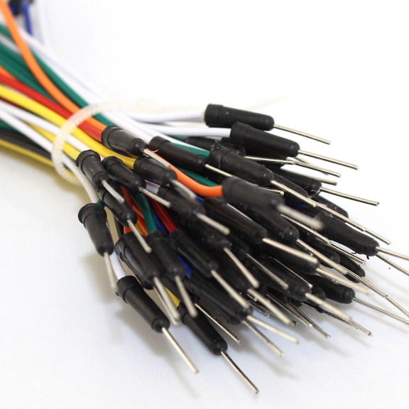 OULII Flexible Test Line Jumper Wires for Electronic DIY Projects 65Pcs