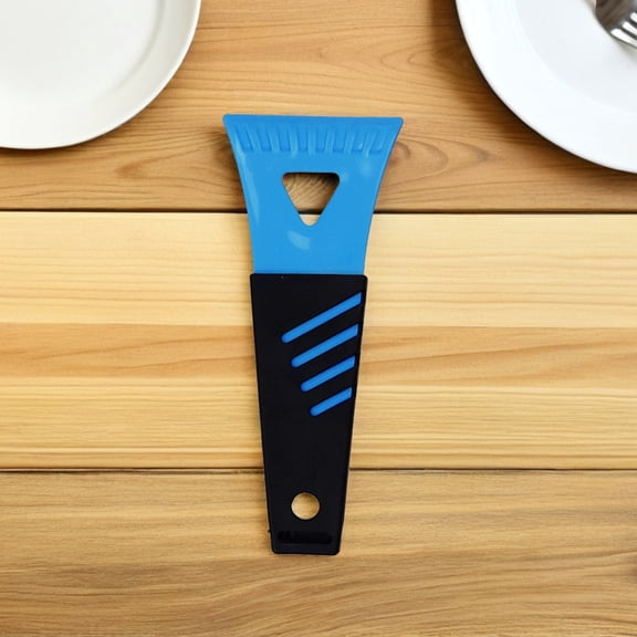 OULII 6Pcs Windscreen Ice Remover for Car Windshield Made of Sky Blue Pp Tpr for Winter Use