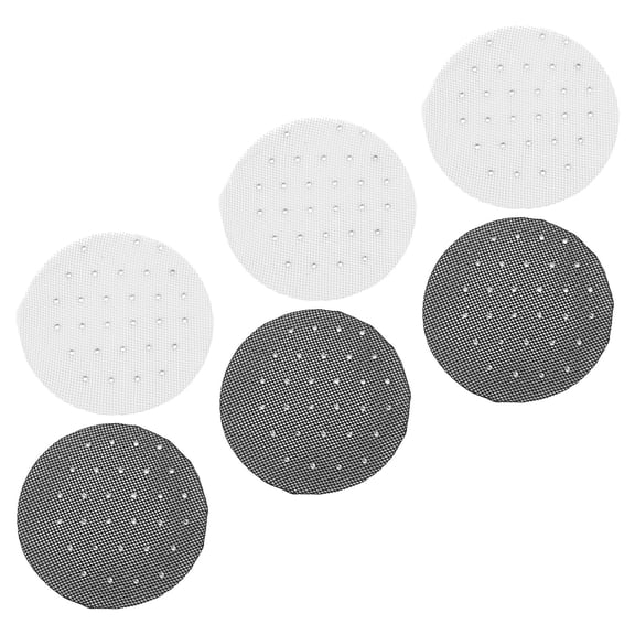 OULII 6-Pack Invisible Mesh Hair Nets with Rhinestones for Ballet Buns, Elegant Hairnets for Dance and Performance