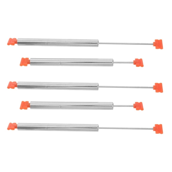 OULII 6Pcs Recycling Bin Lid Damper with Stainless Steel Spring Mechanism for Soft Close Trash Can