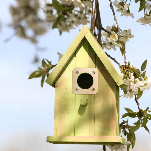 OULII 8 Pcs Birdhouse Hole Protector Smooth Bird House Protector Guards