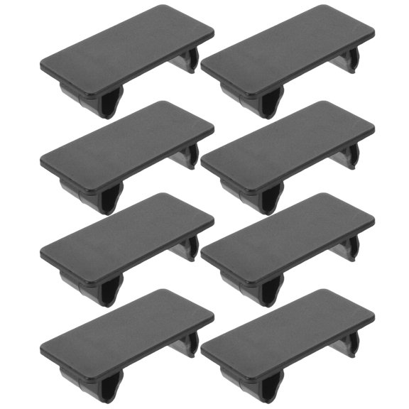 OULII Black Plastic Rocker Panel Hole Plugs Impact Resistant for Automotive and Marine Applications