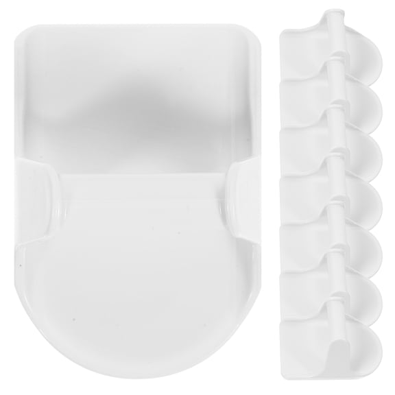 OULII 8Pcs No Drilling Spray Bottle Holder Hooks Wall Mounted for Clean Home Storage