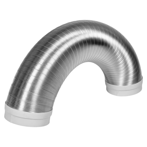 OULII Adjustable Aluminum Flexible Dryer Vent Hose for Kitchen Range Hood Exhaust