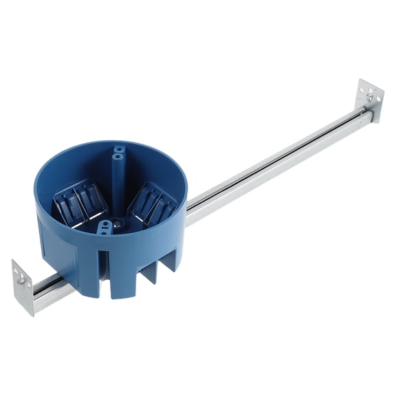 OULII Adjustable Blue Ceiling Mount Bracket for Ceiling Fans and Light Fixtures with High Load Capacity
