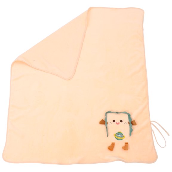 OULII Comfortable Soft Nap Blanket Plush Throw for Home Sofa and Office Chair