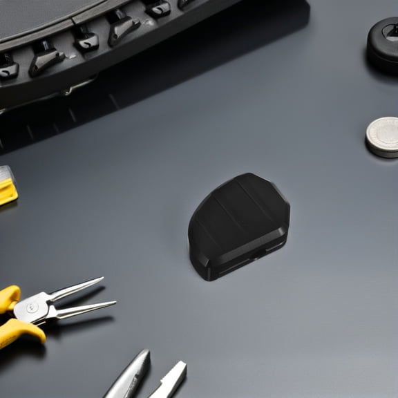 OULII Aluminum Alloy Motorcycle Side Stand Extension Pad Black for Secure Parking