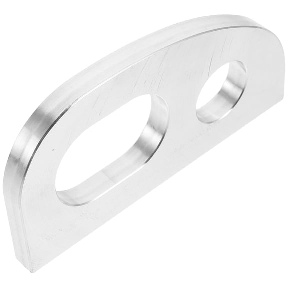 OULII Aluminum Boat Ring Marine Fixture Plated Silver Durable Rope Connector for Bow Hardware