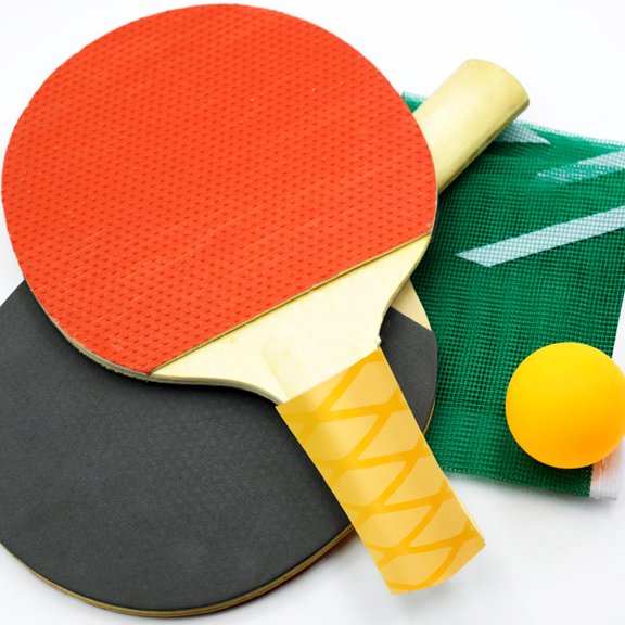 OULII Anti Skid Yellow Table Tennis with Shock Absorbing and Sweat Resistant Feature