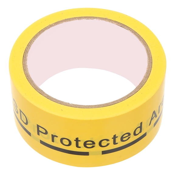 OULII PVC Anti Static Floor Marking Tape with Clear Safety Warning for Esd Areas