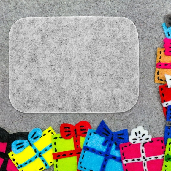 OULII  Grey Wool Needle Felting Mat Thick Felt Pad for Crafters