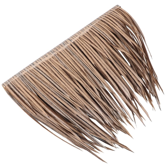 OULII Artificial Thatch Roof Panels Plastic for and Patio Decoration 1Pack