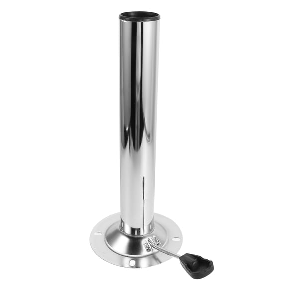 OULII Bar Stool Swivel Mechanism and Plated Silver Gas Lift Cylinder Repair Kit for Stools