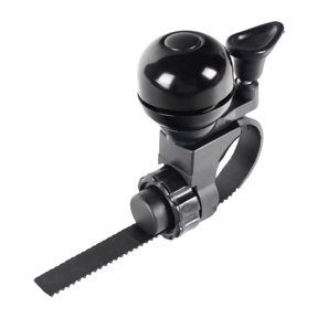 OULII Black Handlebar Bell Loud Ringtone Cycling Bell for Daily Use 1 Piece