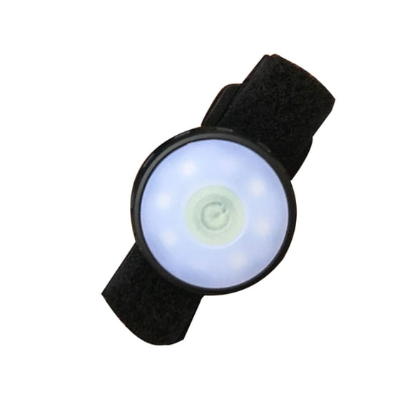 OULII Black LED Running Light Clip on Safety Light for Outdoor Use Weather Resistant Reflective Gear
