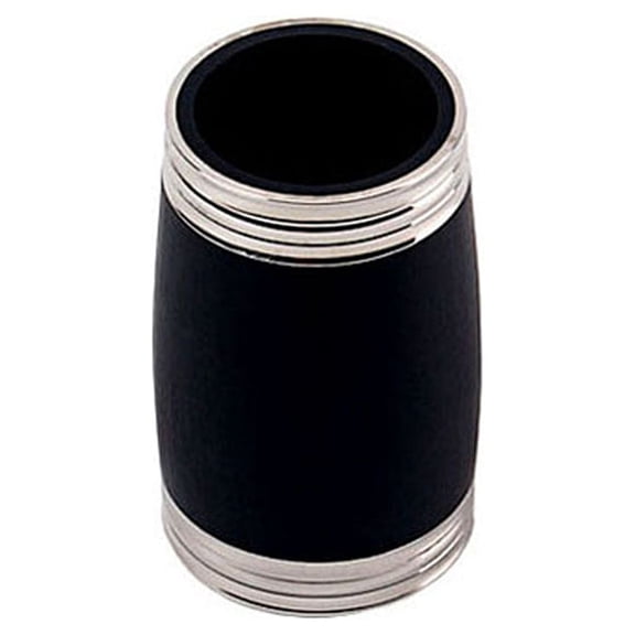 OULII Black Metal Clarinet with Two-Section Tube and Tuning Tube for Enhanced and Improved Sound Quality