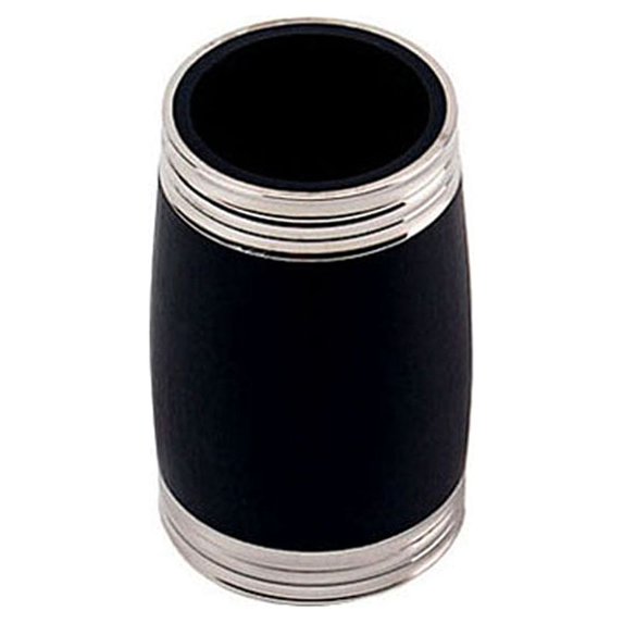 OULII Black Metal Clarinet with Two-Section Tube and Tuning Tube for Enhanced and Improved Sound Quality