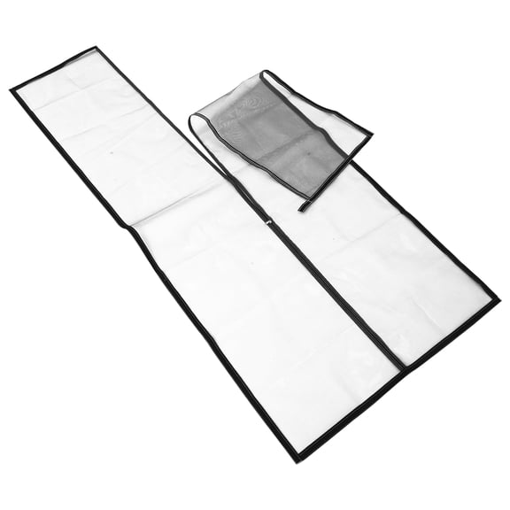 OULII Zipper Screen Door for Cat Gray Non-Metal Nano 1Pcs Prevent Pet Escaping