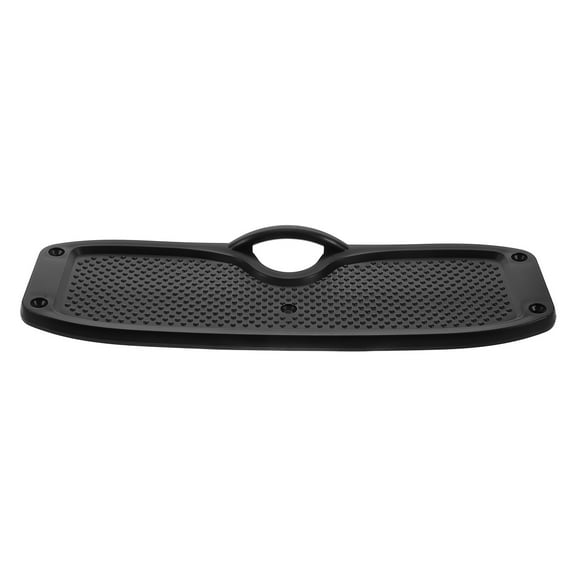 OULII Black Plastic Outboard Motor Transom Plate Heavy Duty Support for Inflatable Boats and Kayaks