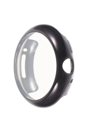 Black Watch Screen Protector with Detachable, Replaceable Protective Case for Smartwatch