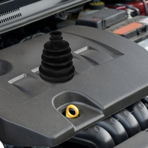 OULII Black Rubber Ball Joint Cover for Car Axle Joints Durable and Sleek Protective Boot