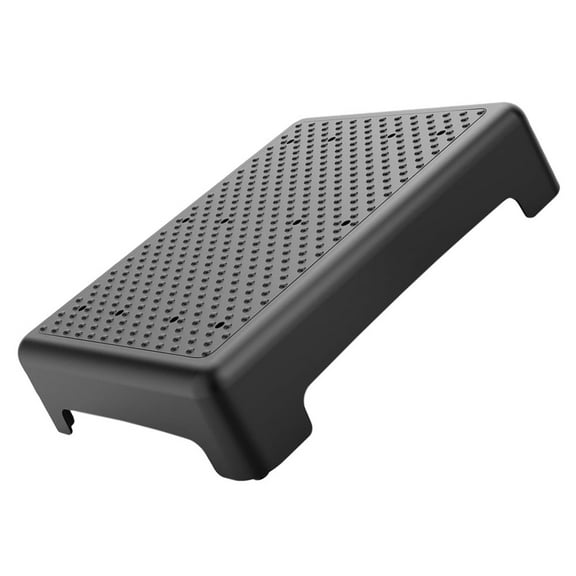 OULII Lightweight Black Step Stool for Home Use Stable and Portable