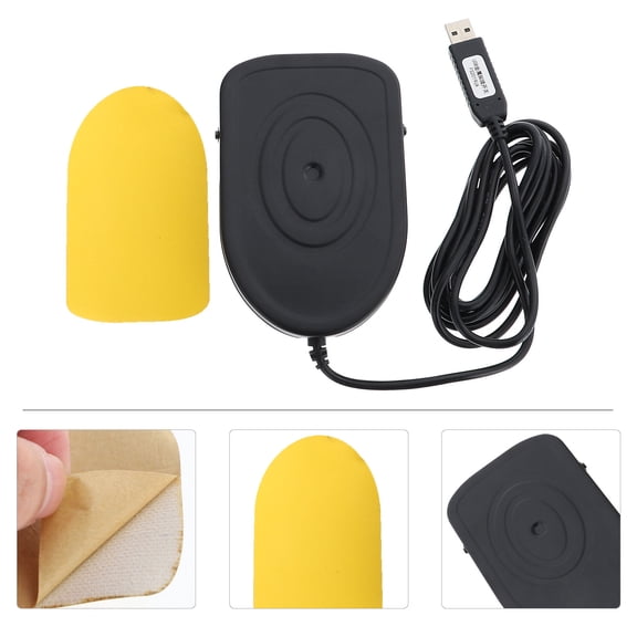 OULII Black USB Foot Pedal Multi-Function Macro Controller for PC Gaming and Productivity Control