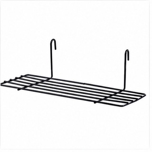 OULII Shelving Wall Hanging Wire Shelf Black 1Pcs