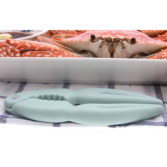 OULII Blue Plastic Lobster Cracker for Cracking Walnuts and Crab Legs Made with Premium PP Plastic