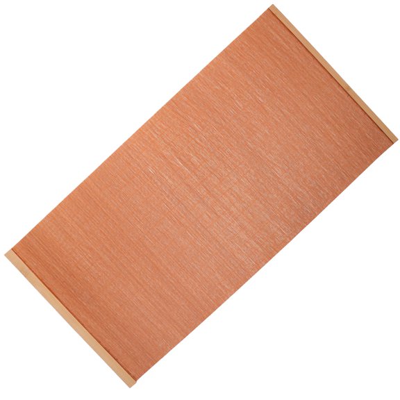 OULII Bamboo Table Runner Brown Natural Heat-Resistant for Home Use