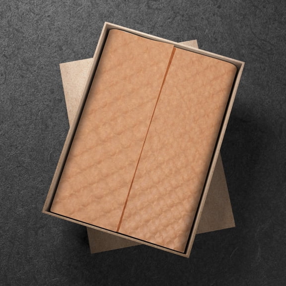 OULII Brown Kraft Honeycomb Paper Wrap Roll for Packing Fragile Items and Package Cushioning Material