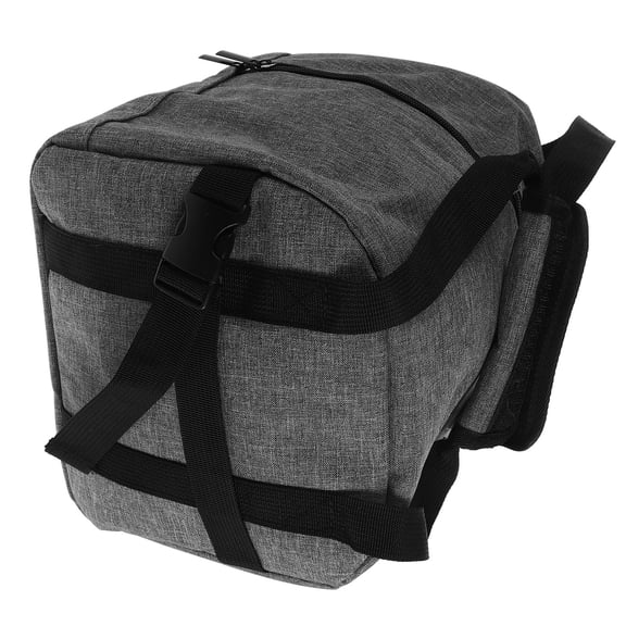 OULII  Single Ball Bowling Bag Grey Padded Holder Stylish Design for Storage
