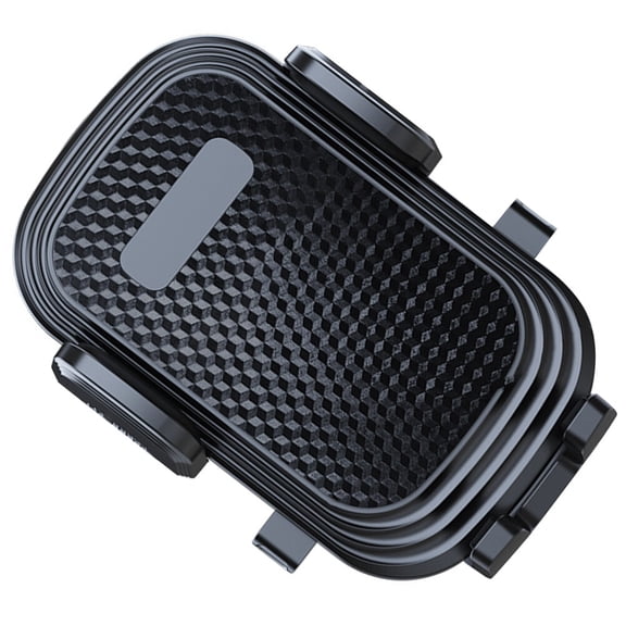OULII Car Air Vent Phone Holder with Dual Side Release Buttons and Phone Protection in Black
