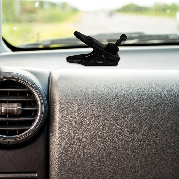 OULII Car Fan Clip Accessories Black Plastic Holder with Multi Directional Rotation for Home and Car