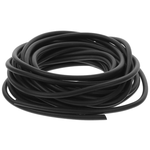 OULII Black Rubber Seal p Round Shape for Door Frame and Window Gap Sealing