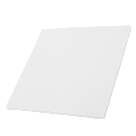 OULII Unfinished White Ceramic Plate for DIY Painting and Home Decoration Art Supplies