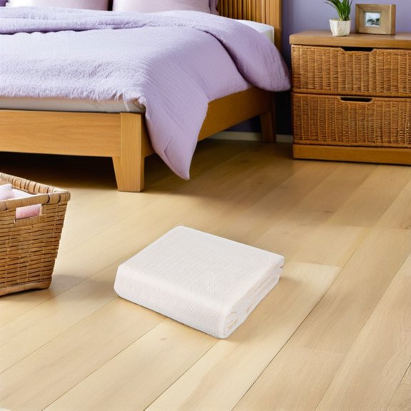 OULII Comfort Grip Rug Pad White Mesh with Easy Installation and Floor Protection for Home Use