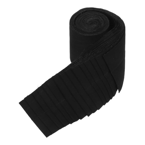 OULII Patchwork Fabric Handcraft Fabrics Black Cotton 1Pack