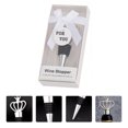 Silver Cap OULII Crown Bottle Stopper, Plated Silver, Easy to Use Sealing Plug for ...