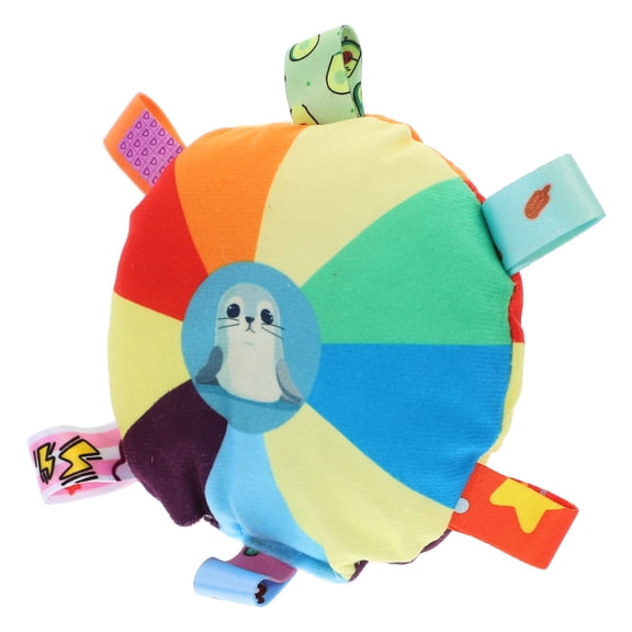 OULII Squeaky Chew Toy for Dogs Plush Fabric for Teeth Cleaning 1Pcs