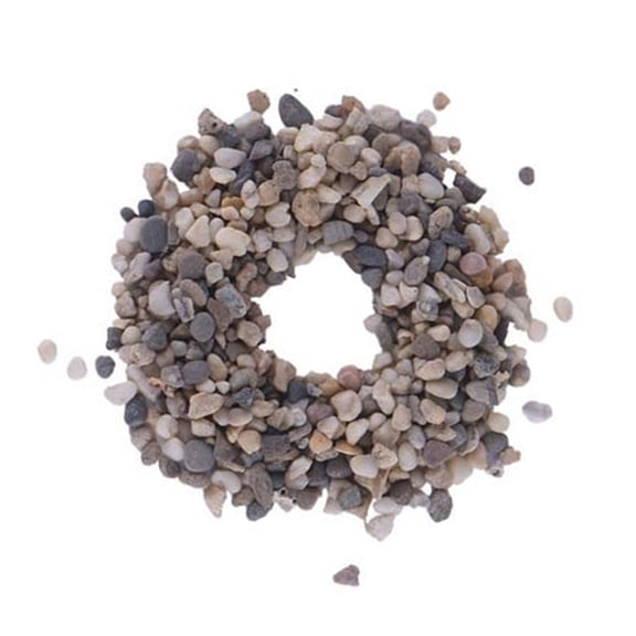 OULII Decorative Cobble Stones Natural Sand Stone for Home Garten Aquariums and Moss Bottle