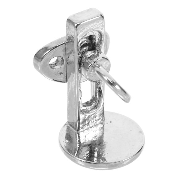 OULII Durable Flute Thumb Rest for Woodwind Instruments Accessories Silver Finish 1Set