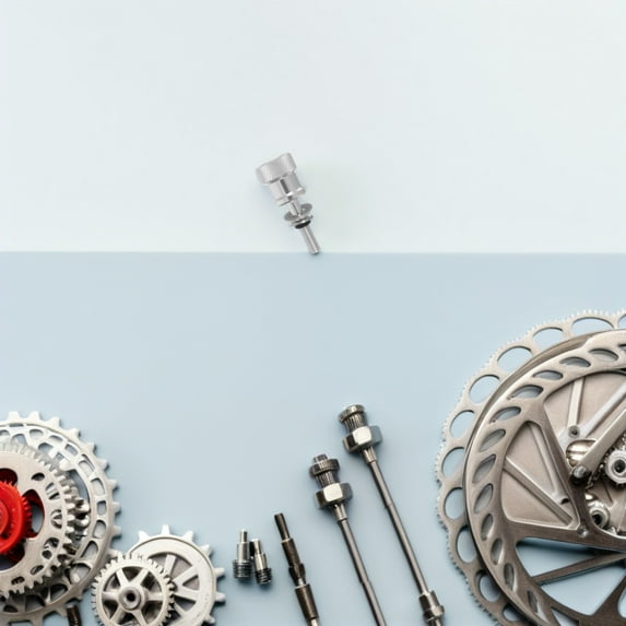 OULII Motorcycle Rear Seat Bolt Screw Aluminum Alloy Fastener with Antislip Thread Design