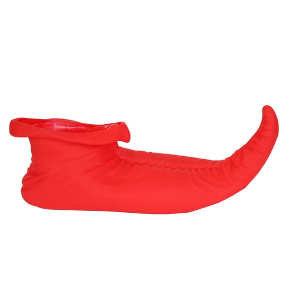 OULII Easy on Off Red Clown Shoes for Adults Perfect for Masquerade and Costume Events